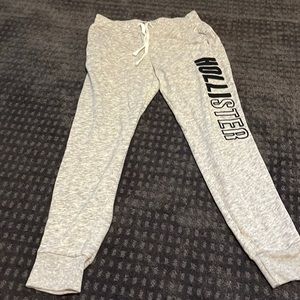 Hollister Gray Sweatpants womens